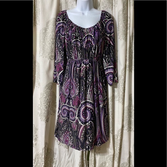 INC International Concepts Dresses & Skirts - INC International Concepts Women Purple Casual